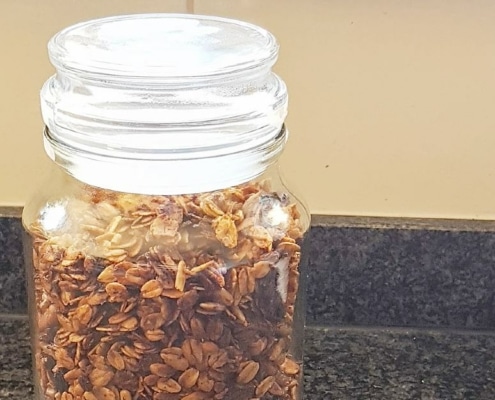 Recept plantaardige zerowaste granola