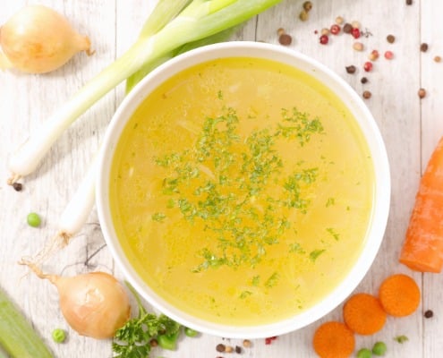 Recept Groentebouillon van restjes