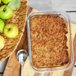 appel havermout crumble recept