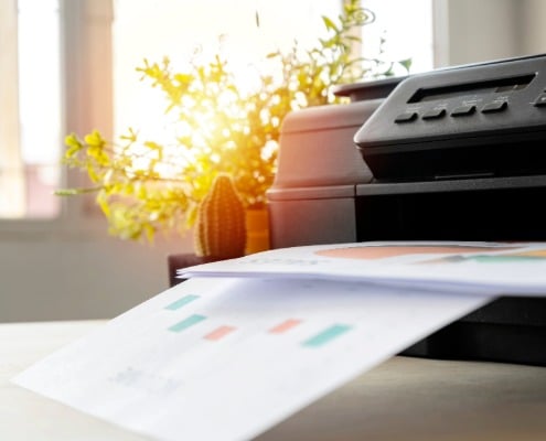 bespaar papier print minder