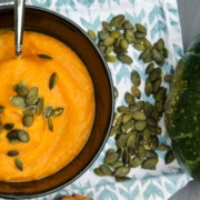 heerlijk zoete kruidige pompoensoep