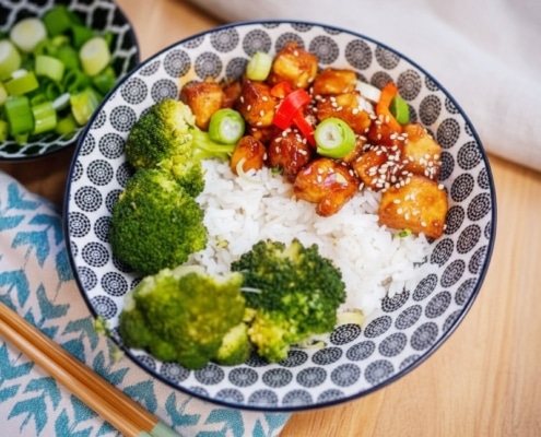Tofu teriyaki