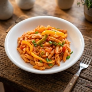 cajun pasta met paprika recept