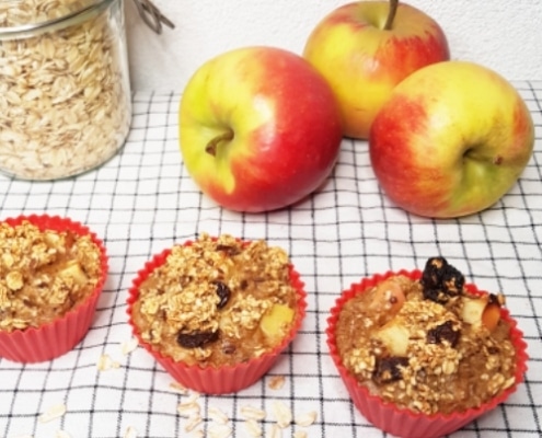 havermoutmuffins met appel havermoutmuffins met appel