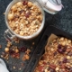 Granola met cranberry en chocolade