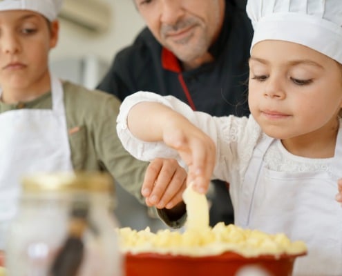 belevenis kind cadeau koken
