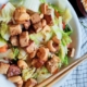 noedels met chinese kool en tofu