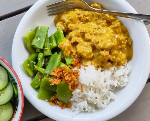 seitan rendang vooraadkast recept