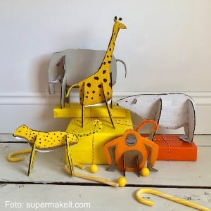 10 tofste zomerknutsels van gerecycled materiaal jungledieren