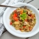 Boekweit risotto met venkel, paprika en champignons