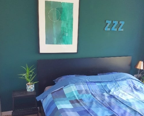 Na de duurzame make-over van de slaapkamer