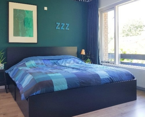 Na de duurzame make-over van de slaapkamer
