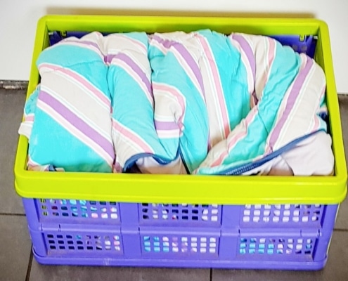 Gas besparen met een zelfgemaakte hooimadam