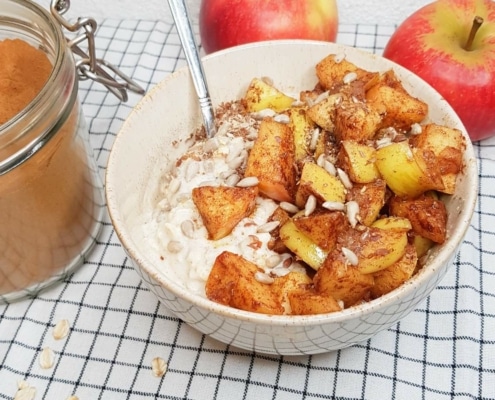 Heerlijke winterse overnight oats