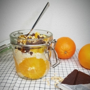 Heerlijke winterse overnight oats