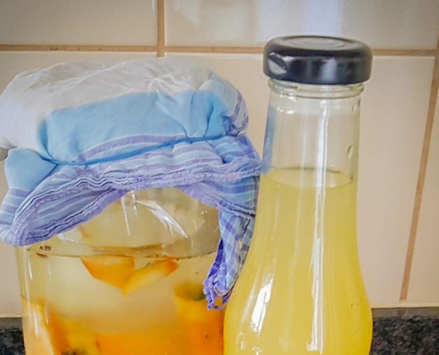 Appelazijn maken van restjes