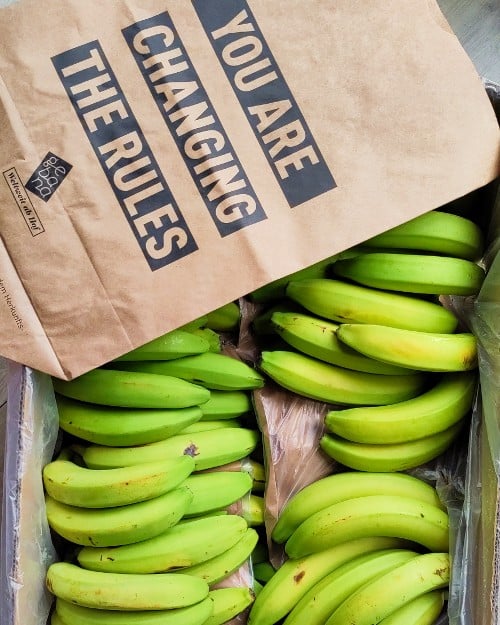 bananen ontbijtrepen met chocolade gebana