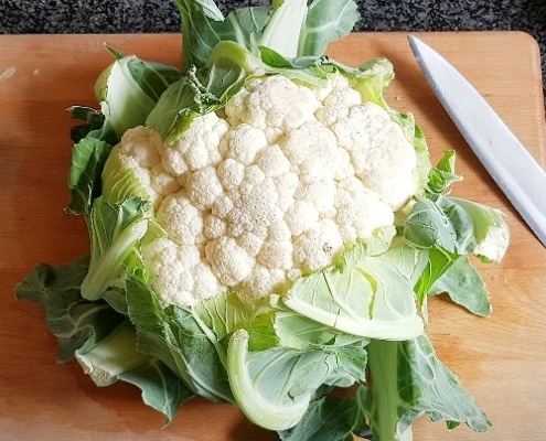 De hele bloemkool is eetbaar