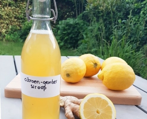 citroen-gember-siroop-duurzamekeuzes citroen gember siroop