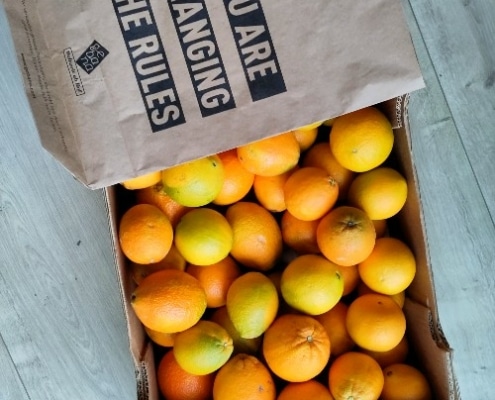 Sinaasappelen van gebana