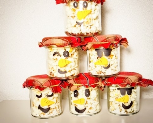 Hergebruik glazen potjes voor traktaties