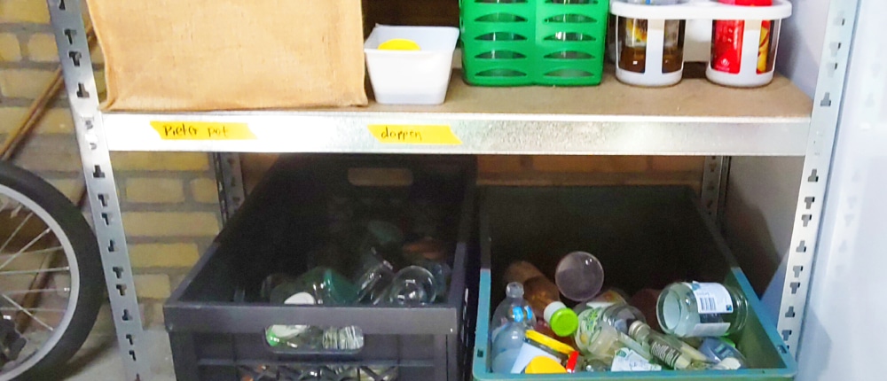 Maak een recycle station