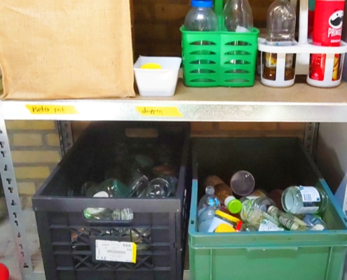 Maak een recycle station