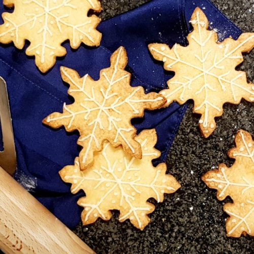 Plantaardige zandkoekjes
