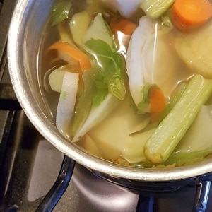 Restjesbouillon maken is erg gemakelijk