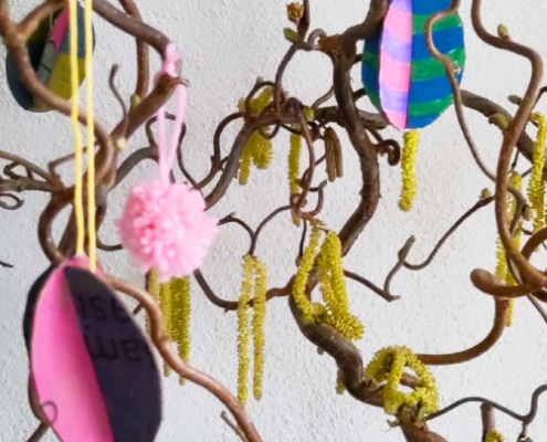 Kartonnen eieren voor je lente-tafel - tofste lenteknutsel van gerecycled materiaal