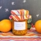 Zelfgemaakte sinaasappel marmelade