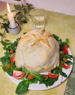 bloemkool uit de oven in bladerdeeg