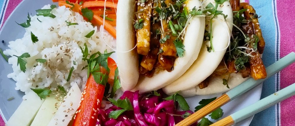 Broodje char sui tempeh