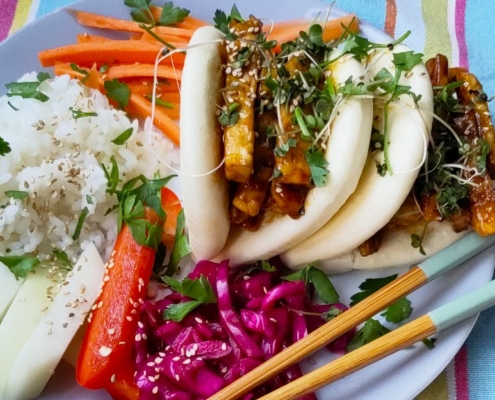 Broodje char sui tempeh