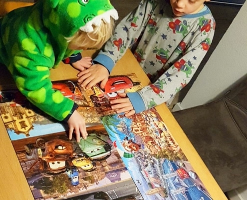 controleer of puzzels compleet zijn als je tweedehands speelgoed koopt