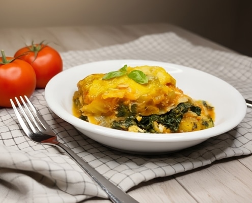 gezonde lasagne met tempeh
