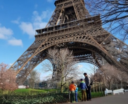 citytrip parijs met kinderen trein