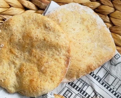 recept volkoren pitabroodjes