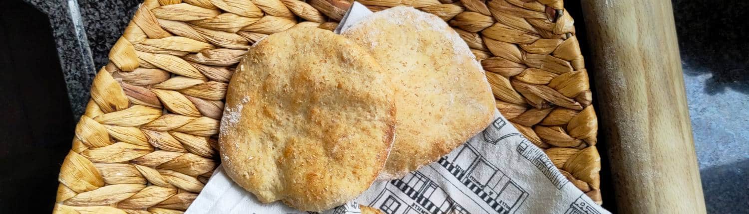 recept volkoren pitabroodjes