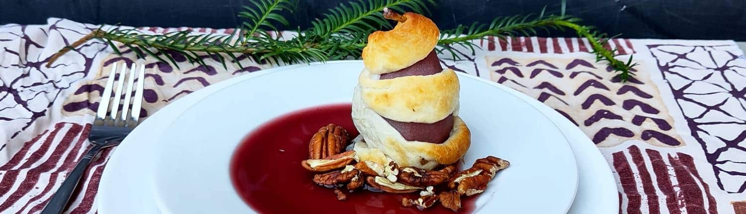 Stoofperen in croissantdeeg recept Stoofperen in croissantdeeg