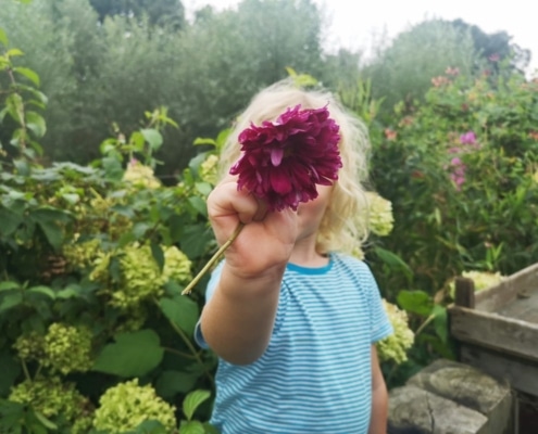 duurzaam opvoeden tips pluktuin