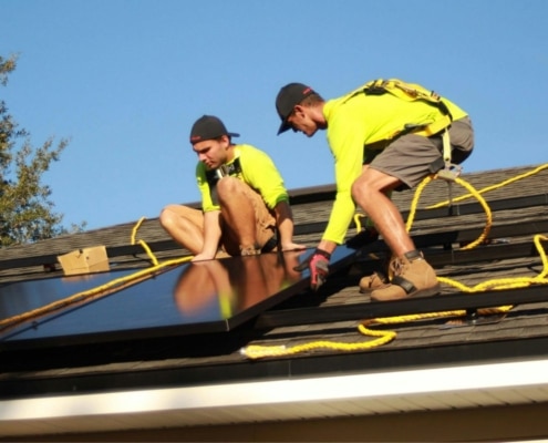 zonnepanelen stroom direct te gebruiken
