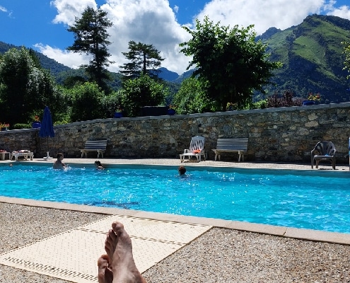 Pyreneeën met kinderen camping du valentin