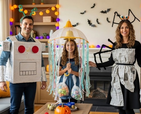 milieuvriendelijk halloween kostuum