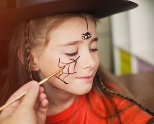 milieuvriendelijke halloween schmink