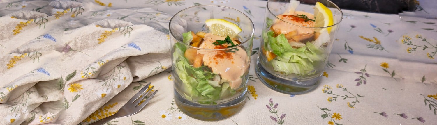 feestelijke vegan garnalencocktail feestelijke vegan garnalencocktail