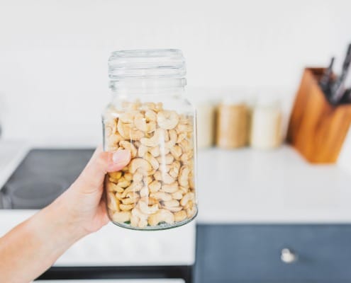 cashewnoten wat moet je in je voorraadkast hebben