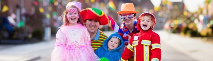 duurzame carnavalskostuums voor kinderen