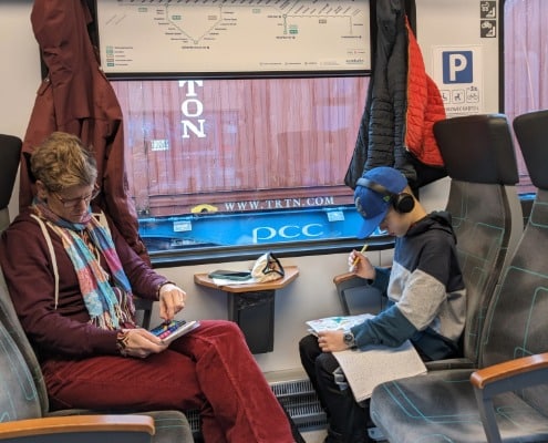 treinreizen met kinderen