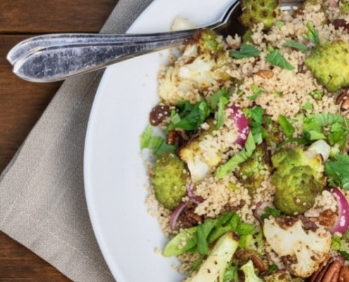 couscous salade met romanesco